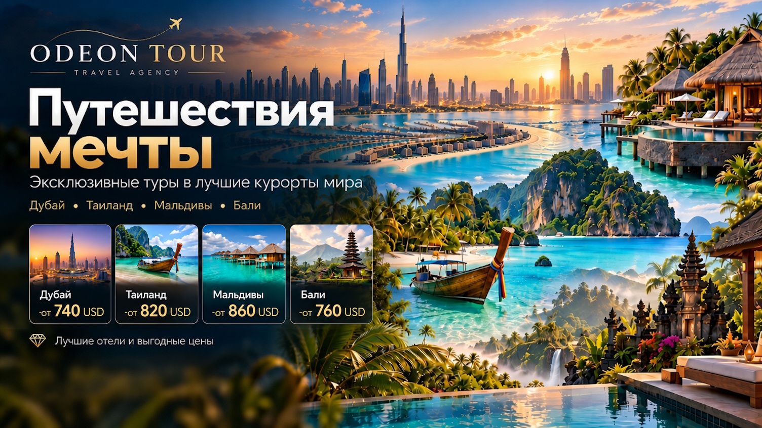ODEON TOUR - Мальдивы